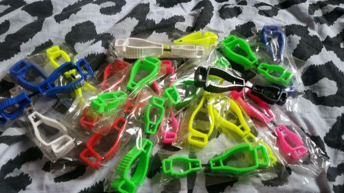 Glove clip work hold the gloves klips safety work lot 20 pcs mix color army for sale
