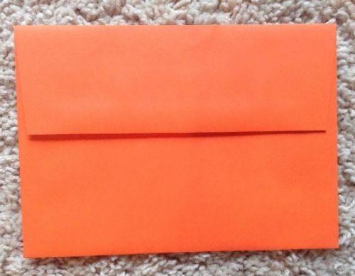 Mohawk BriteHue A7 Envelopes - BriteHue Orange vellum 5 1/4 x 7 1/4 (box of 249)