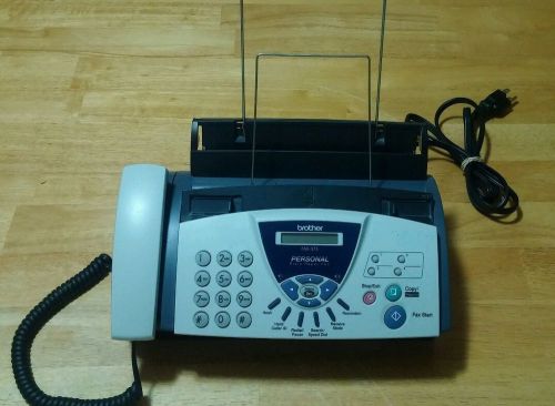 BROTHER FAX-575 PLAIN PAPER FAX - PHONE - COPIER WITH USER GUIDE