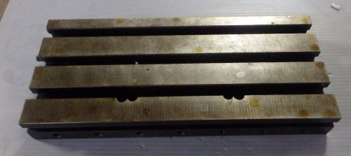14.5&#034; x 6.25&#034; x 1.75&#034; steel weld t-slotted table cast iron layout plate weld for sale