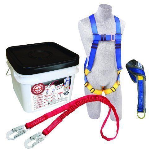 Protecta Compliance In A Can, 2199810, Roofers Kit, Full Body Harness, 6 Web Tie