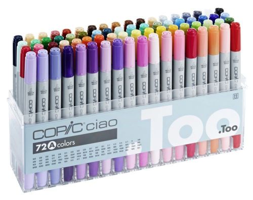 *SALE* COPIC CIAO MARKER / 72A PEN SET / TWIN TIPPED