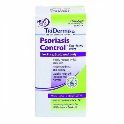 TriDerma Psoriasis Control Cream: 2.2oz - Each &#034;One Tube&#034;