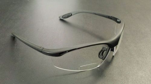 Bouton MAG Reader Safety Glasses Clear Bifocal Lens + 1.50 Strength Z87