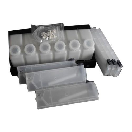 Mutoh bulk ink system continous for mutoh rj-900c--6 bottles, 6 cartridges/set for sale