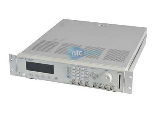 Agilent 81110a with 2 x 81112a output modules 330 mhz pulse signal generator for sale