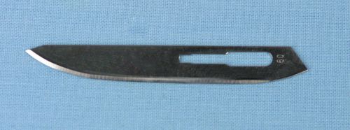 # 60 CARBON STEEL SCALPEL BLADE / STERILE (COUNT 10)