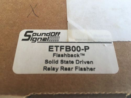 Dodge Charger, Emergency Alternating Rear Flasher (Flashback) (SoundOff Signal)
