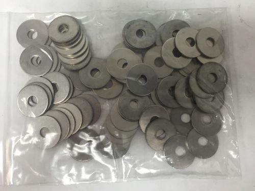 (LOT OF 80) Type 18-8 Stainless Steel Flat Washer