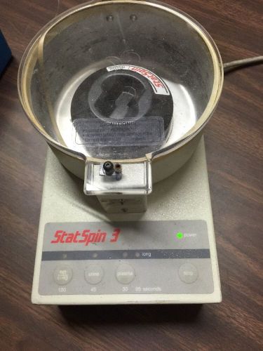 Statspin 3 III  Laboratory Centrifuge Model SSO 3 With RT12 Rotor