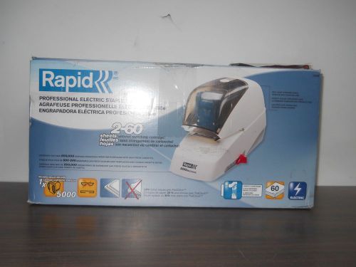 Rapid 5050e Professional Electric Stapler 60 Sheets Capacity 5000 Staples 73157