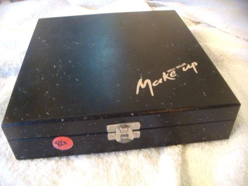 USED WILLI GELLER MAKE UP KIT - STAINS AND POWDER - 20 BOTTLES TOTAL