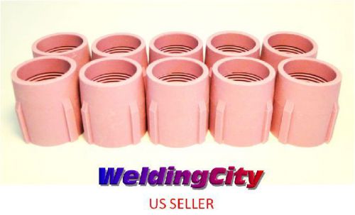 Weldingcity 10 large gas lens ceramic cups 53n89 (#15) all tig welding torch for sale