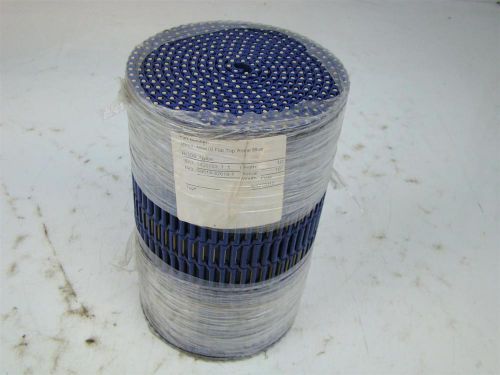 Conveyor belt m0870 flat top aceal blue  10&#034; x 10&#039; for sale