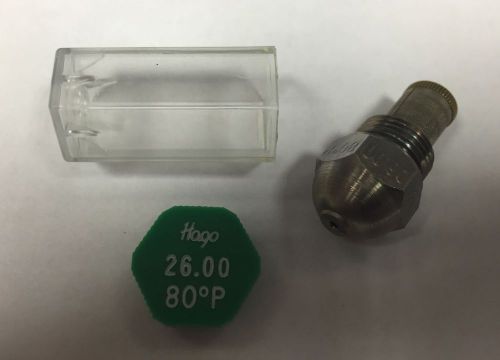 HAGO 26.00 GPH 80 DEGREE P SOLID NOZZLE (260080P, 030G3679, 29647)