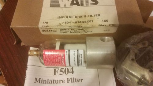 NIB WATTS Impulse drain Filter     F504-01agsx67