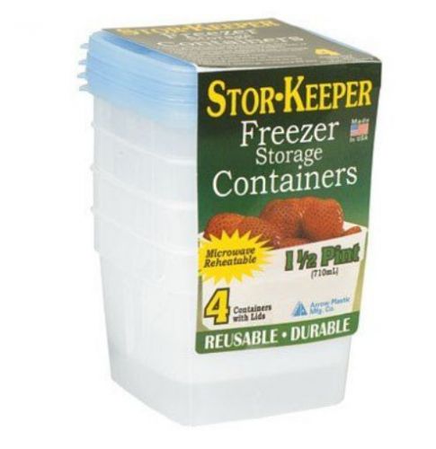 Stor-Keeper Freezer Storage Containers Pt. 4 / Pack