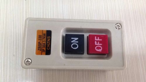 Power Pushbutton Switch TBSP-330 ZBSP-330 3P 30A 3.7KW ON Lock Copper Contact