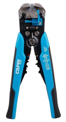 Capri Tools 20012 Self-Adjusting Wire Stripper Cable Cutter Crimping Tool