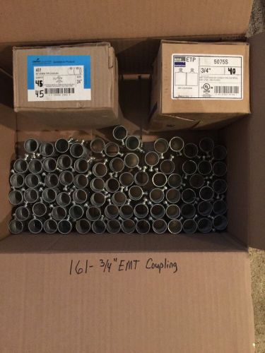 3/4 emt set screw couplings for sale