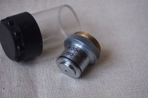Lens LOMO MI 30 x 0,65 190 P microscope objective