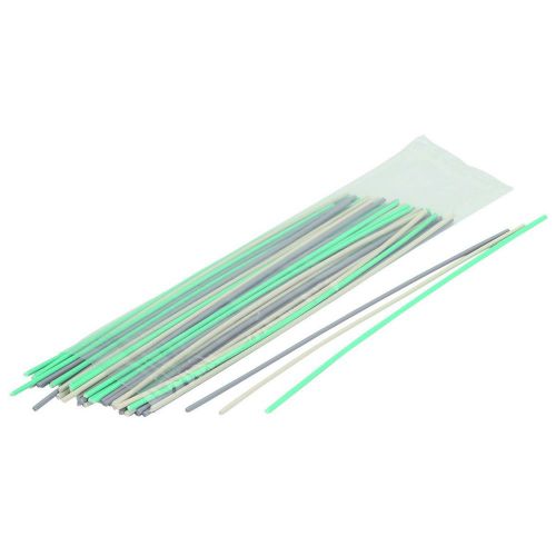 100 Piece Plastic Welding Rods using gray PVC plastic &amp; green PC PP rods etc