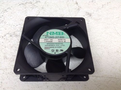 NMB 4715MS-20T-B50 200 VAC Fan Minebea 4715MS20TB50 (TSC)