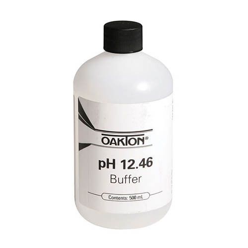 Oakton WD-00654-12 pH 12.45 Buffer, 500 mL Bottle