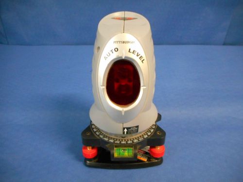 PITTSBURGH SELF-LEVELING ROTATING LASER LEVEL/GREAT CONDITION/WORKS GOOD