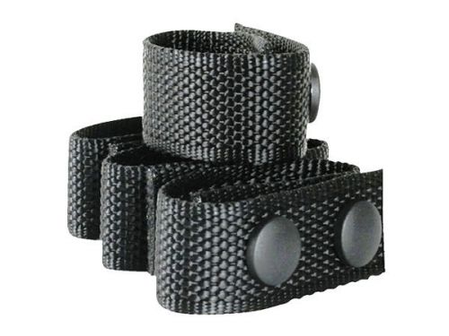 Blackhawk cordura nylon belt keeper 4 pc fit duty belt up to 2.25&#034; wide 44b351bk for sale