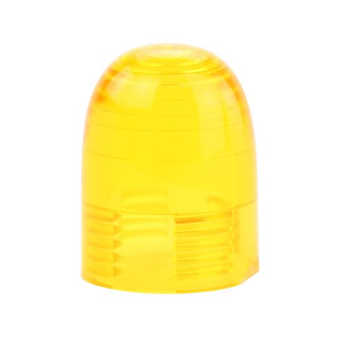 Raychem am-l-plastic-lens-amber amber finish 1&#034; fluted lens, indicator (10 pack) for sale