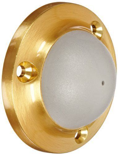 Rockwood 412.10 Bronze Convex Solid Cast Wall Stop, #8 x 1-3/4&#034; FH SMS WS with