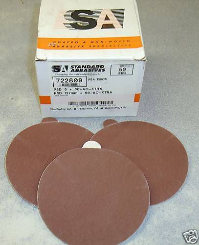 Standard Abrasives 5&#034; PSA Sanding Disc Adhesive Backed 722809