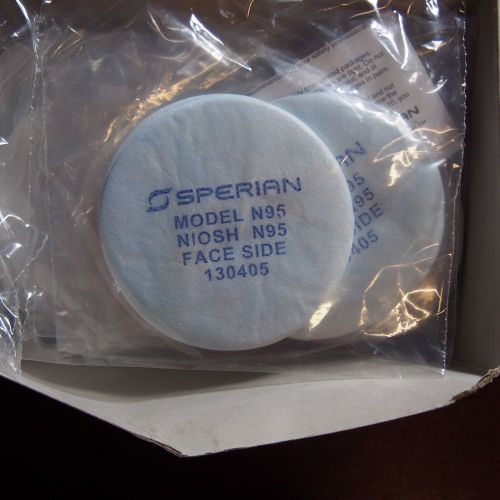 Sperian Air Purifying Particulate Filters, T106010 N95, 12 Pairs, NEW (JE3)