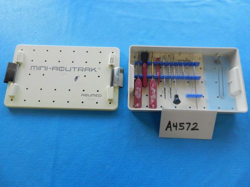 Acumed Surgical Arthroscopic Mini Acutrak Instrument Set With Case ATM-031