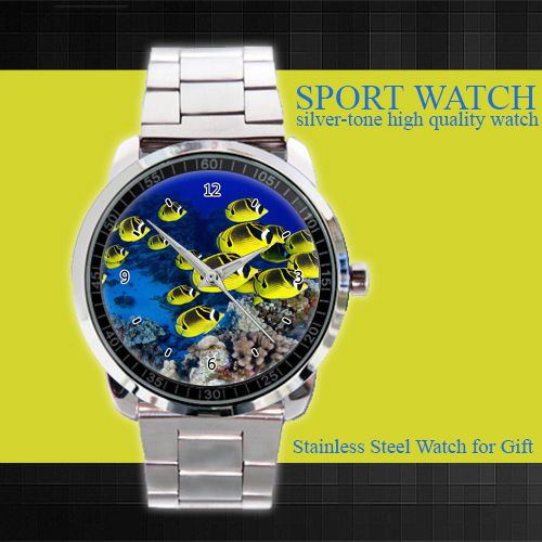 Tropical Fish Collection Style Sport Metal Watch