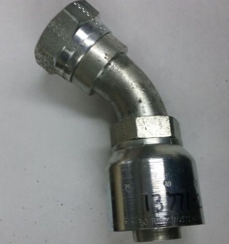 Parker 13771-20-20 1-1/4&#034; Female JIC 37 Degree swivel hydraulic hose fitting