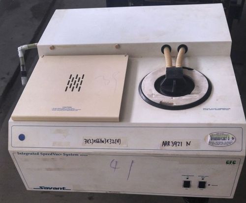 Aar 3921 savant integrated isii0-230 dna speed vac concentrator centrifuge for sale