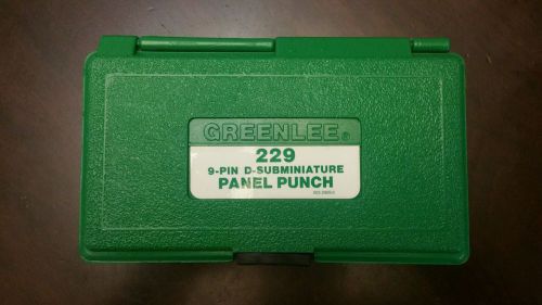 Greenlee 229 Panel Punch