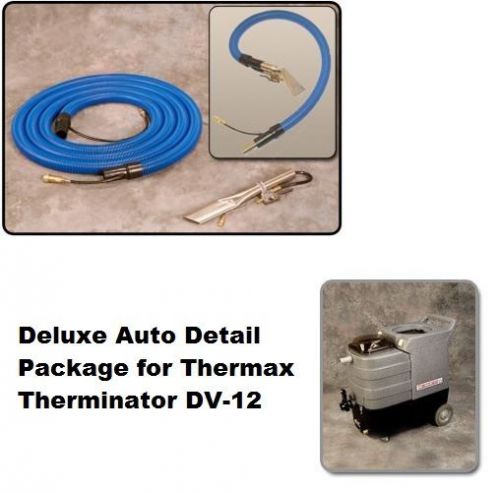 Thermax therminator dv-12 deluxe auto detail package with 25&#039; hide a hose, new for sale