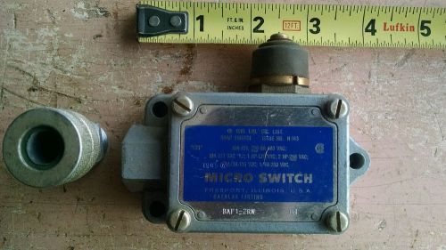 MICROSWITCH LIMIT SWITCH BAF1-2RN-RH *NEW OUT OF BOX*