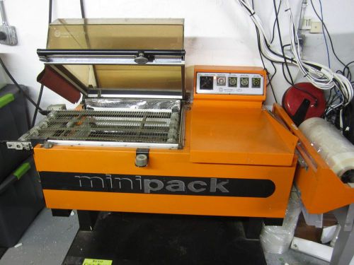 Minipack Torre  FM 76N . Plastic Shrink Wrapping Machine - read description