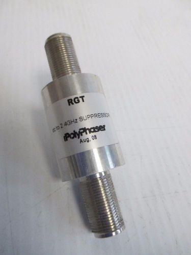 RGT PolyPhaser DC to 2.4GHz Suppressor Surge Protector +/- 60VDC, 10A Max