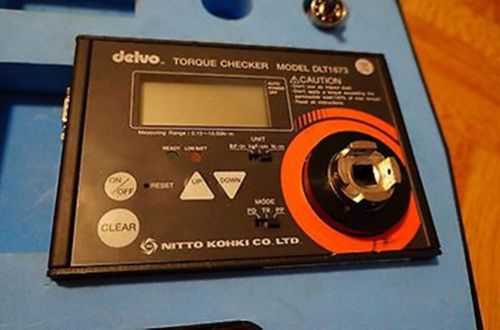 used Delvo DLT1673 Digital Torque Checker Meter