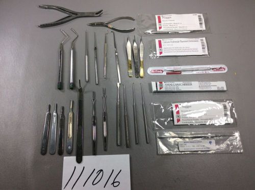 Storz V.mueller Codman Hu-Friedy  Henry Schein 28 Piece Dental Surgical