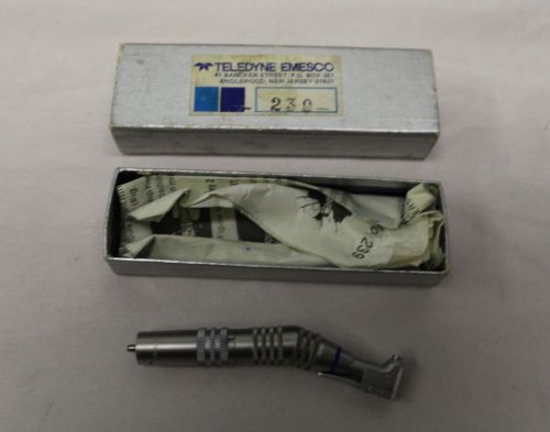 Teledyne emesco 239 heavy duty dental contra angle latch made in germany for sale