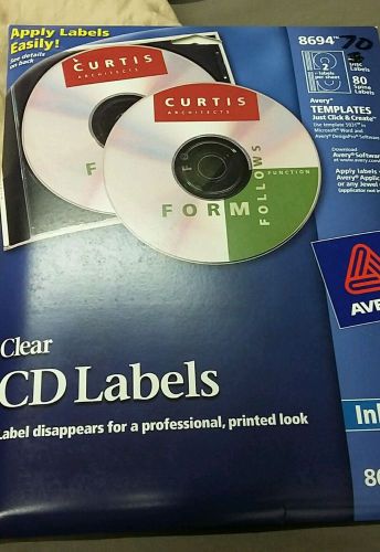 124 CD / DVD Laser and Ink Jet Labels - 8942-8694-5692 Avery &amp; Office Max