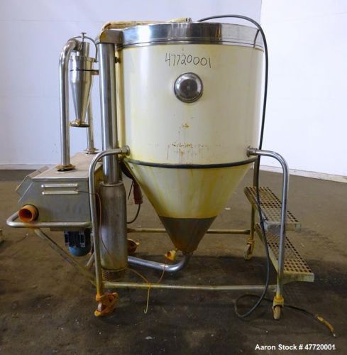 Used- niro mobile minor spray dryer, 304 stainless steel. approximate 32&#034; diamet for sale