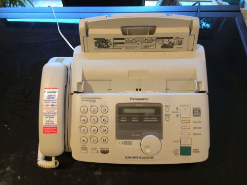 Panasonic Fax machine,KX-FP80, 4 rolls of ink