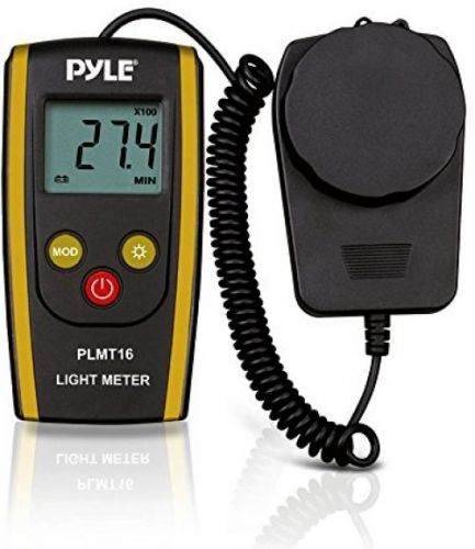 Pyle PLMT16 - Digital Handheld Photography Light Meter With - Measures Lux And